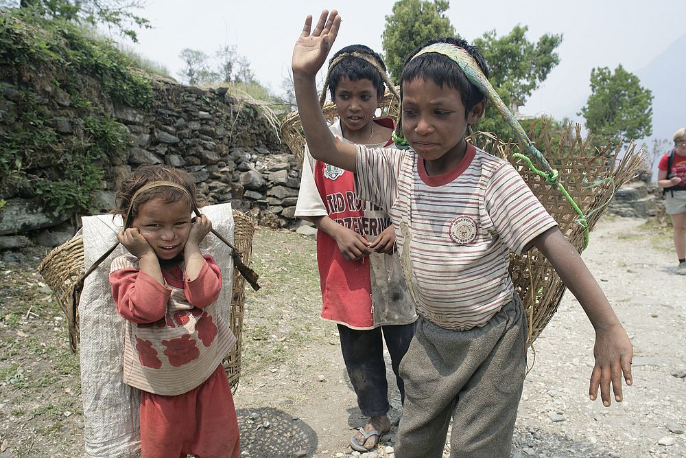 Портер в Непале